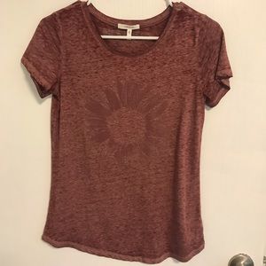 Maroon short sleeve